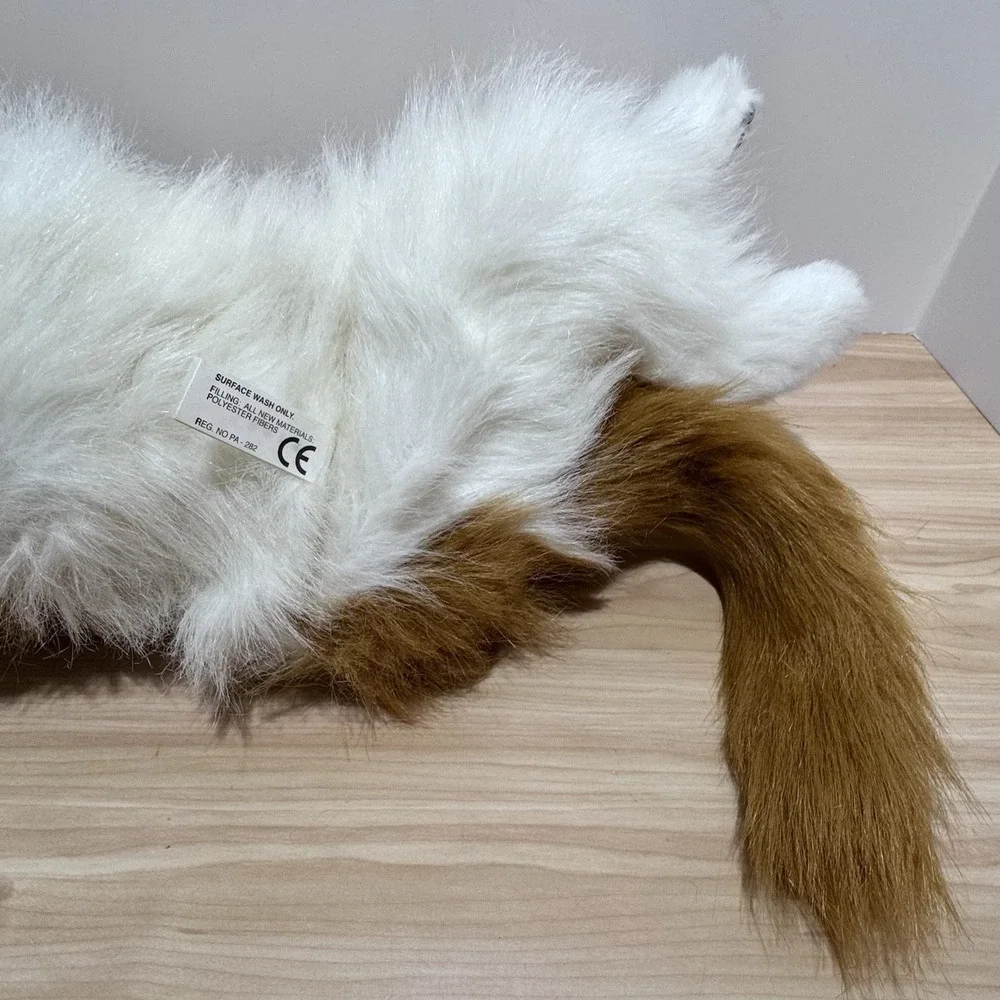 FurReal Friends Orange and White Lulu My Cuddlin Kitty Cat 2008 Tested Works
